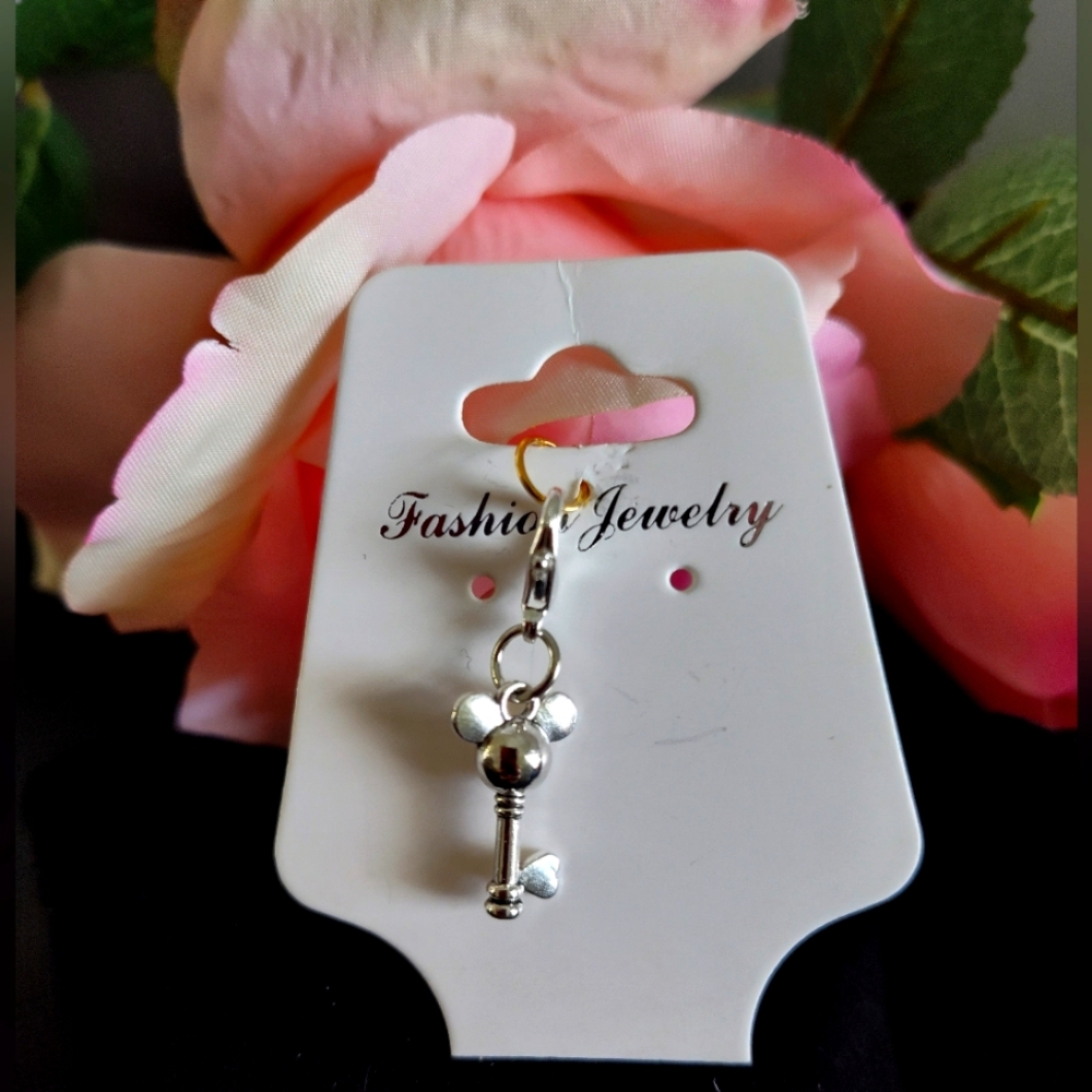 Mickey Mouse Key Charm with lobster clasp